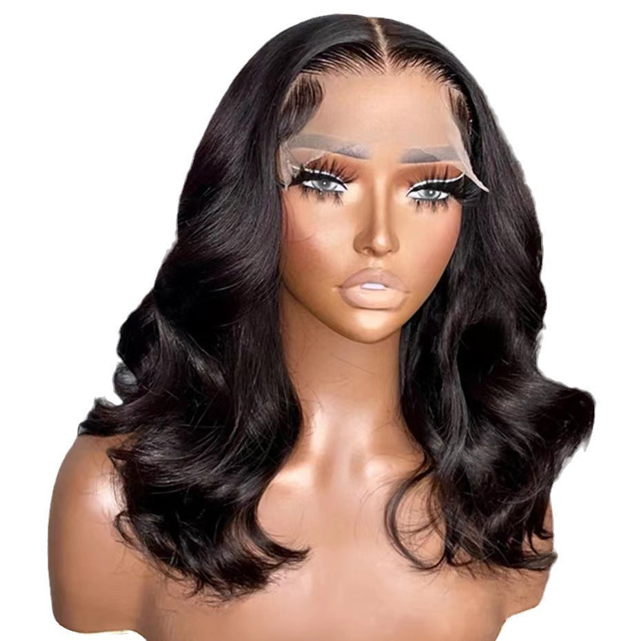 Front Wig Headband Lace Short Curly Hair