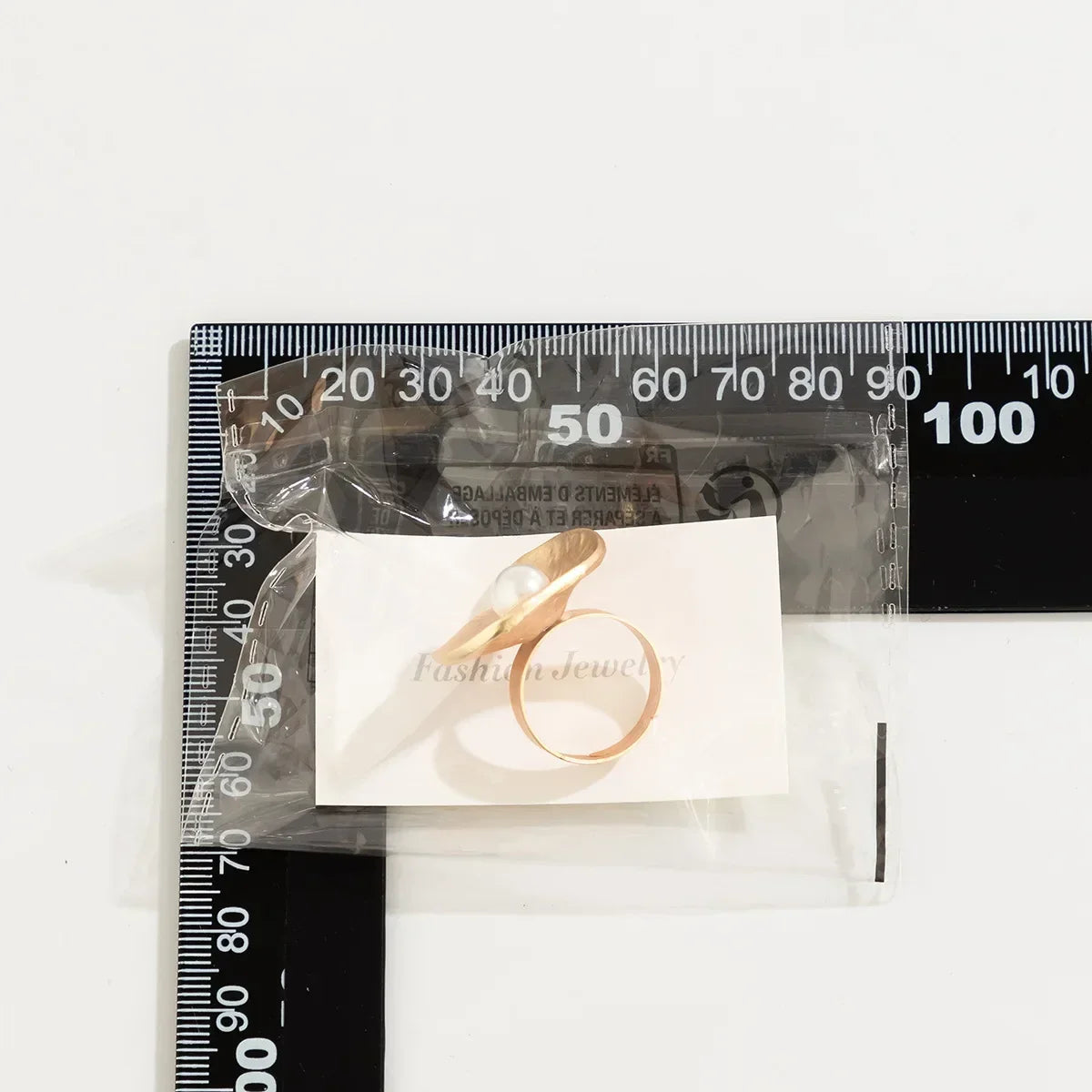 Irregular Chunky Big Geometric Gold Silver Color Rings for Women Men Personality Elastic Rope Connection Finger Rings