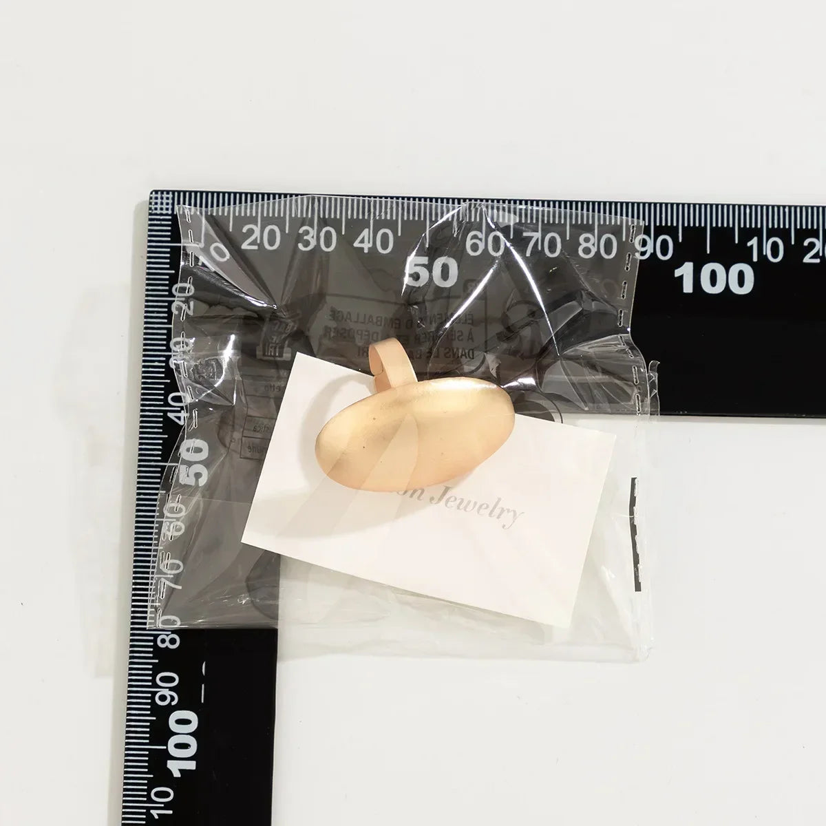 Irregular Chunky Big Geometric Gold Silver Color Rings for Women Men Personality Elastic Rope Connection Finger Rings